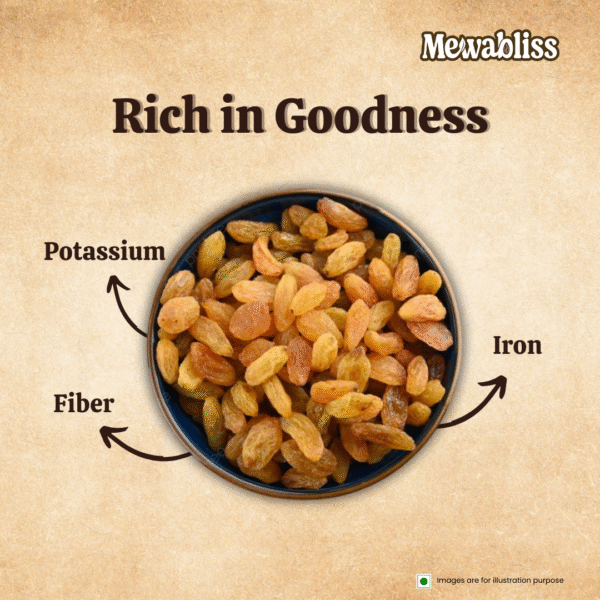 Mewabliss Premium Indian Kishmish (Raisins) - Image 4